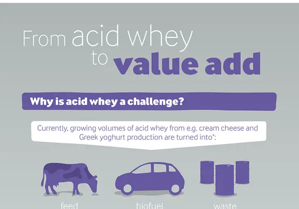 From acid whey to value add infographic