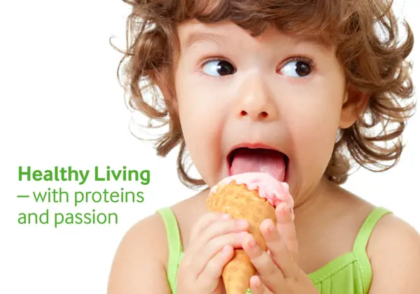 Healthy Living – with proteins and passion brochure