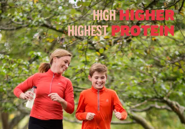 High higher highest protein brochure