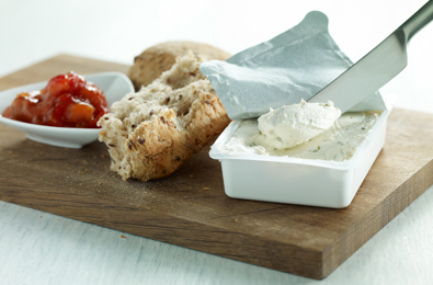Smooth cream cheese – made with all of the milk