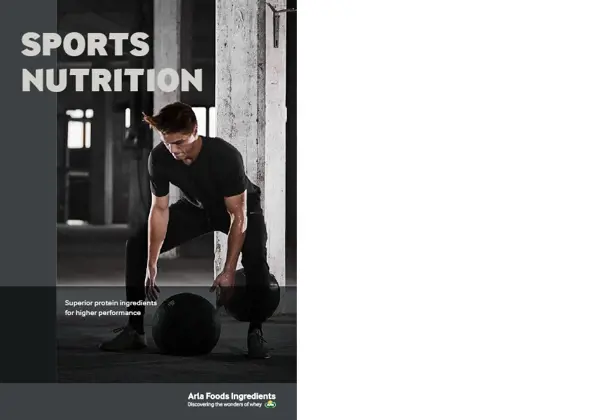 Sports nutrition brochure