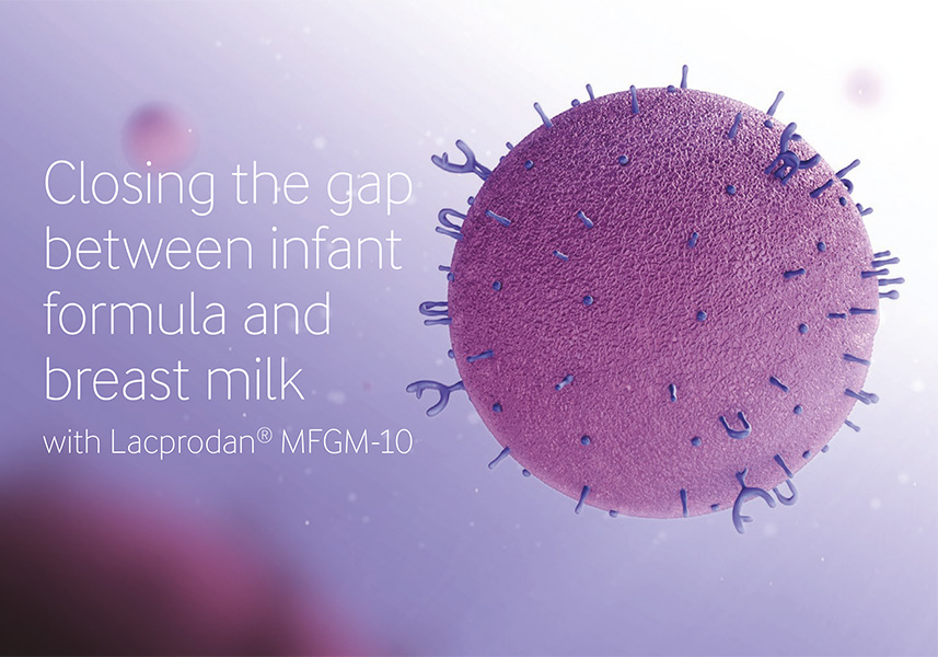 Closing the gap between infant formula and breast milk with Lacprodan® MFGM-10 brochure
